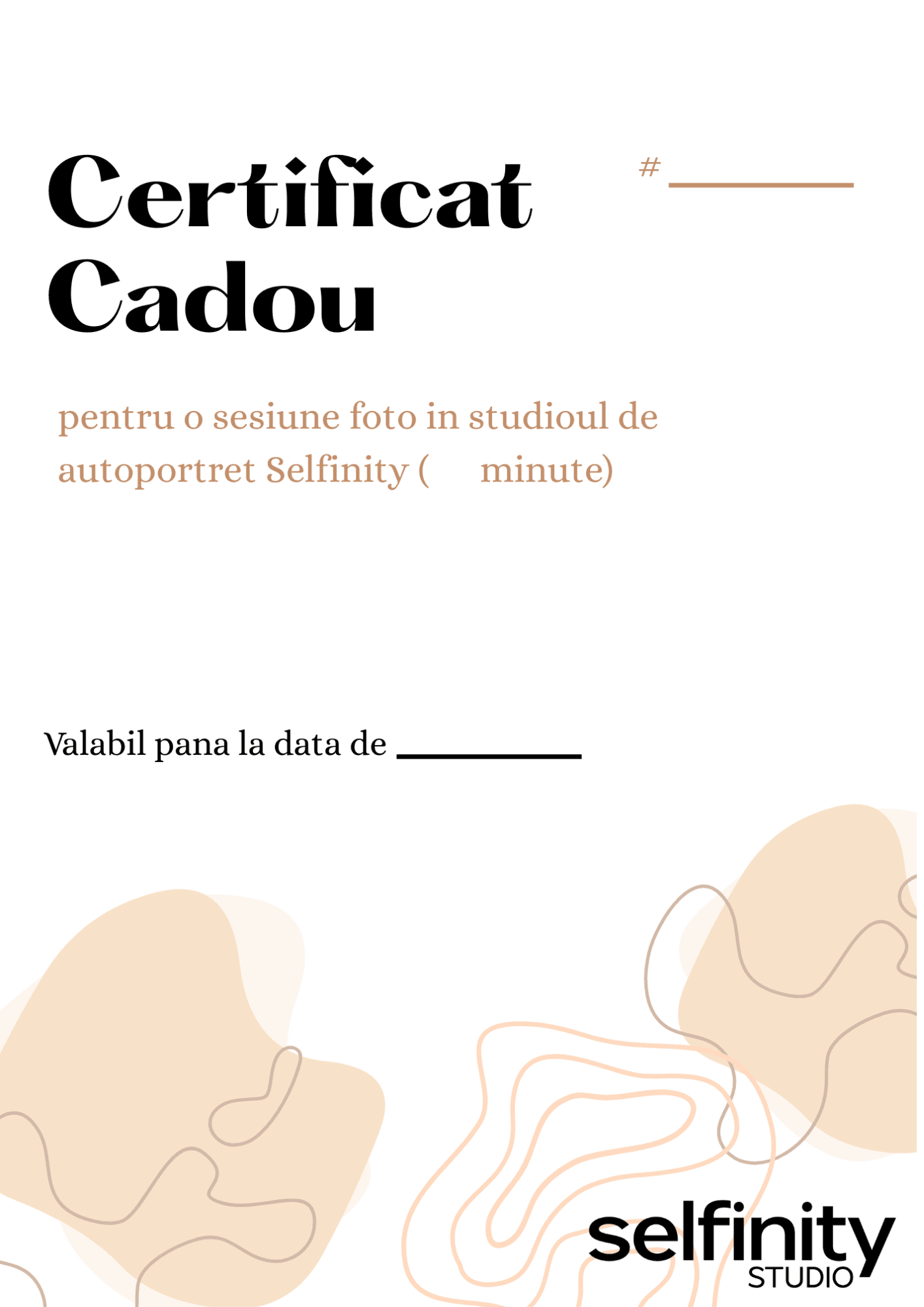 Card cadou Selfinity